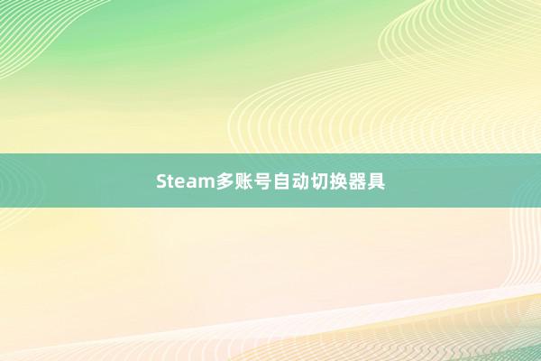 Steam多账号自动切换器具